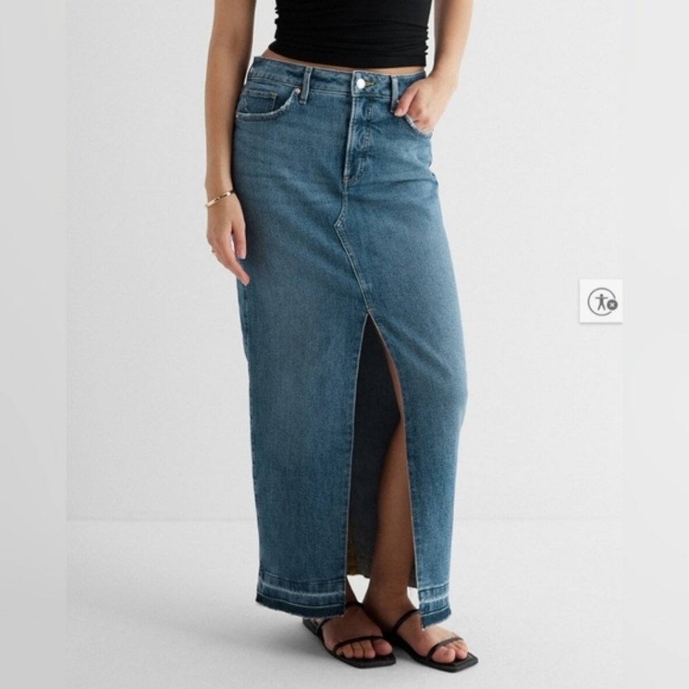 Express Denim Maxi